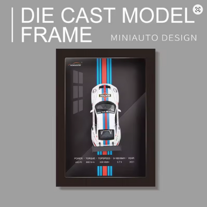 MotorFrame 3d Car Frame to Decorate Wall