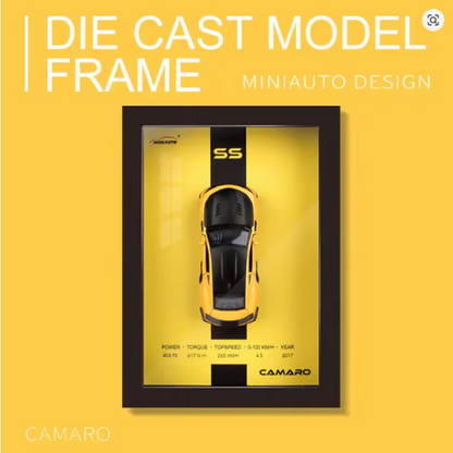 MotorFrame 3d Car Frame to Decorate Wall