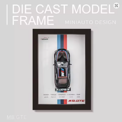 MotorFrame 3d Car Frame to Decorate Wall