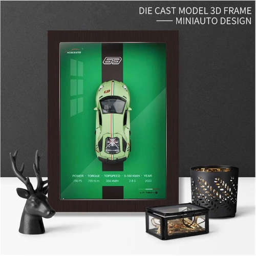 MotorFrame 3d Car Frame to Decorate Wall