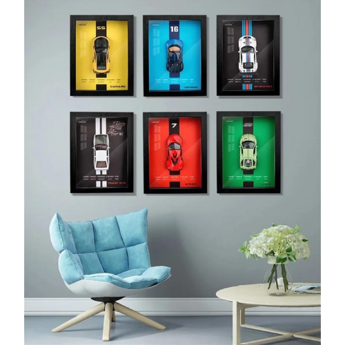 MotorFrame 3d Car Frame to Decorate Wall